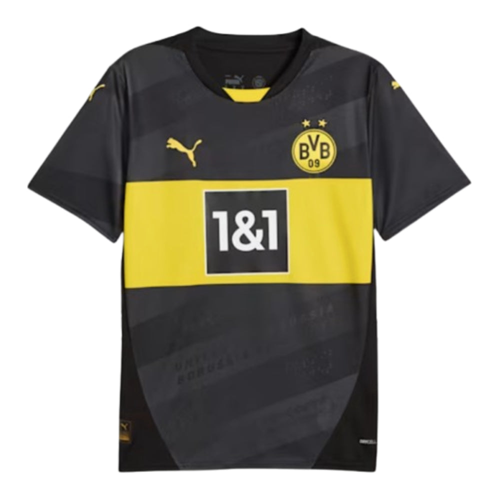 Maillot extérieur PUMA du Borussia Dortmund 2024/25 avec motif Borussia verbindet