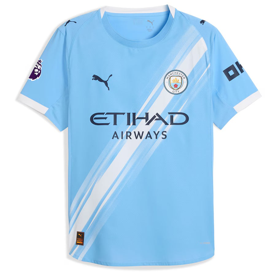 Maillot domicile PUMA de Manchester City 2025/26 en version joueur