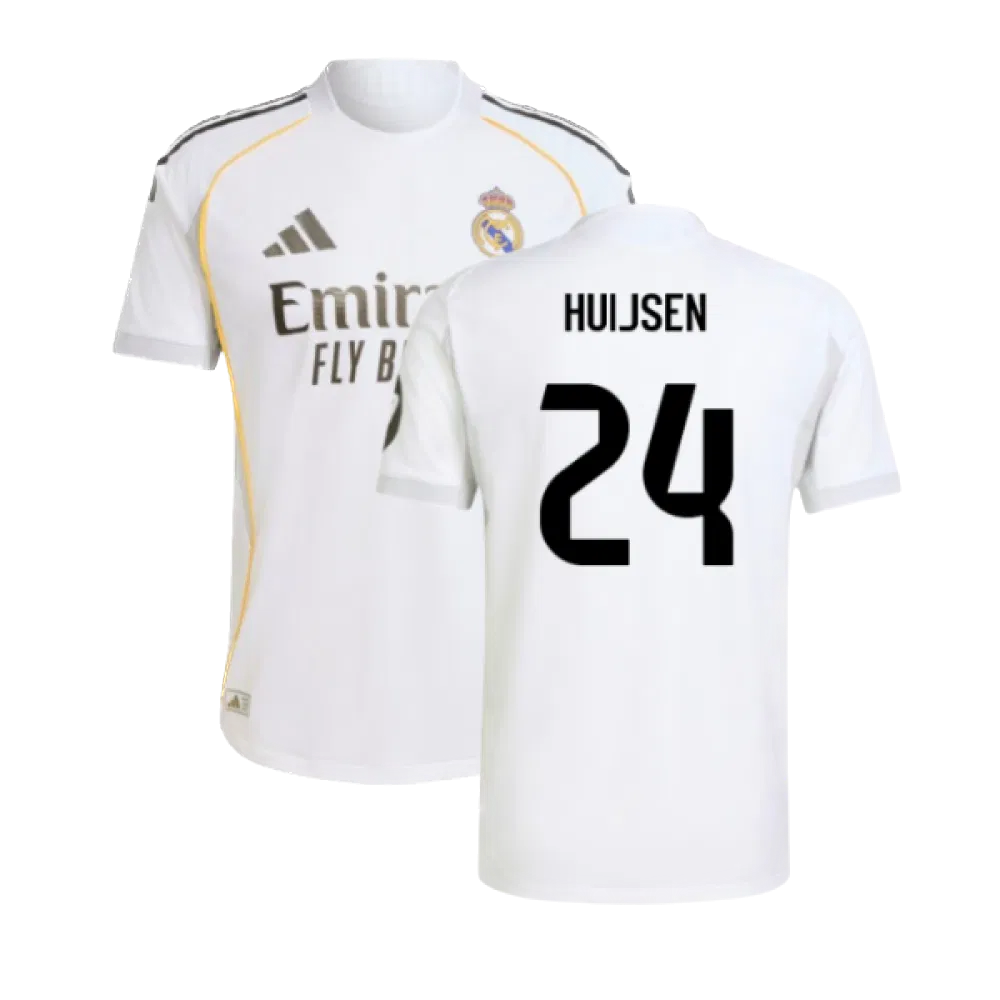 Maillot domicile adidas du Real Madrid 2025/26 en version supporter