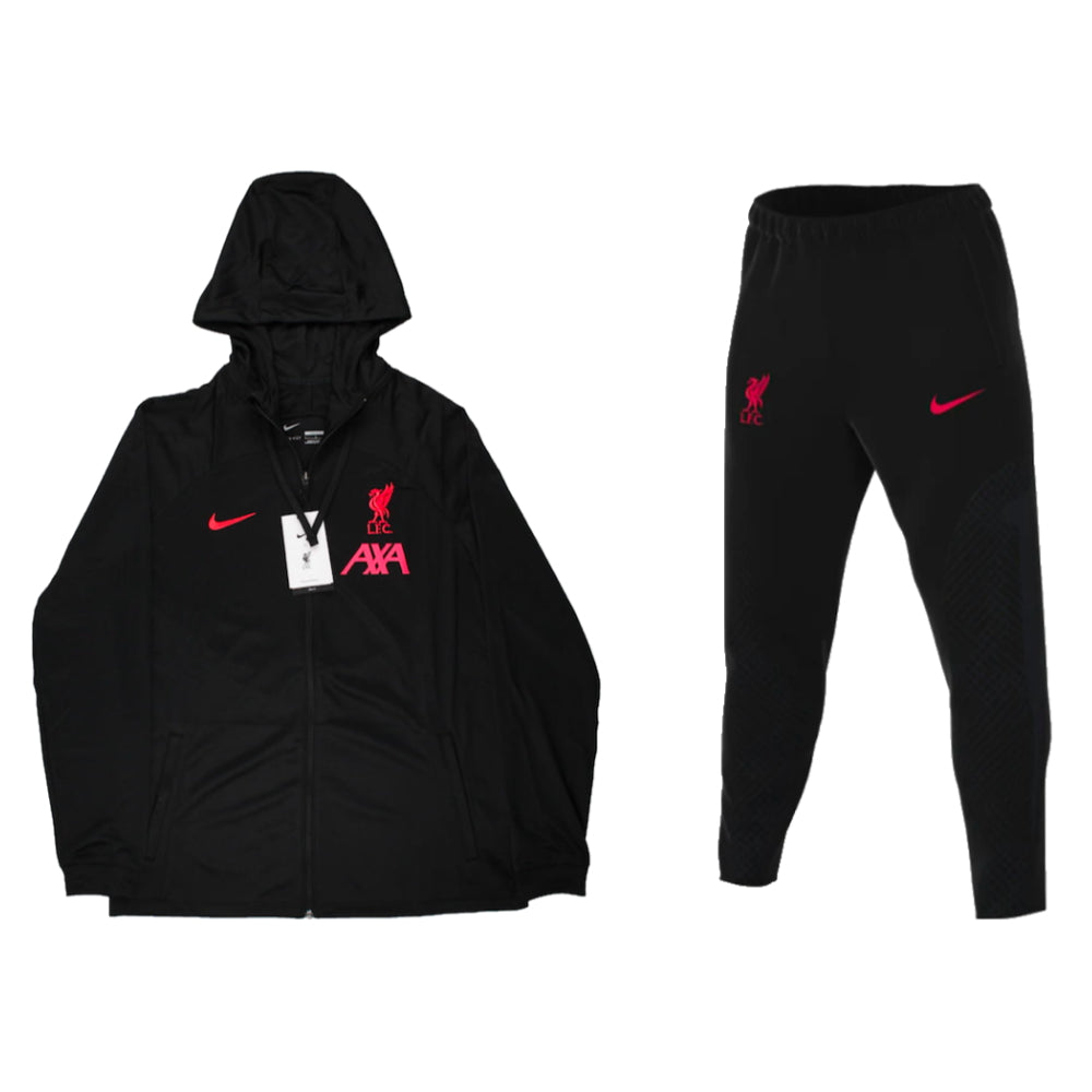 Survêtement Nike Strike tissé noir de Liverpool 2022/23 pour homme