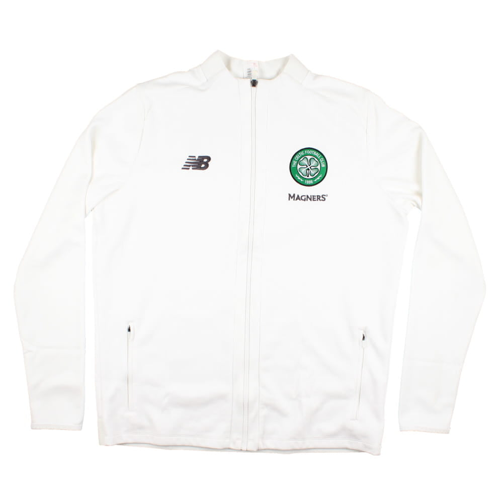 Veste de survêtement blanche Nike du Celtic 2015/16 pour homme