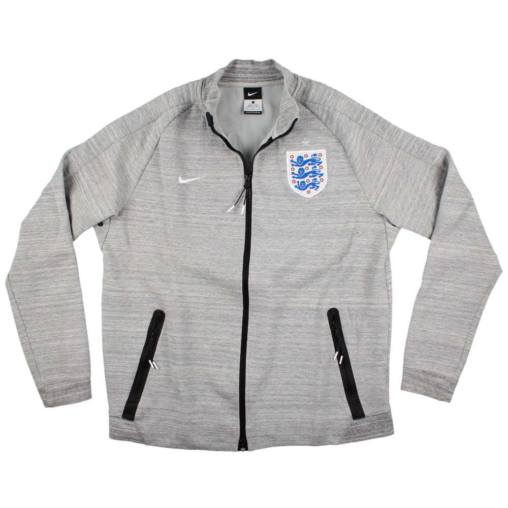Veste de survêtement Nike grise de l'Angleterre 2014/16 pour homme