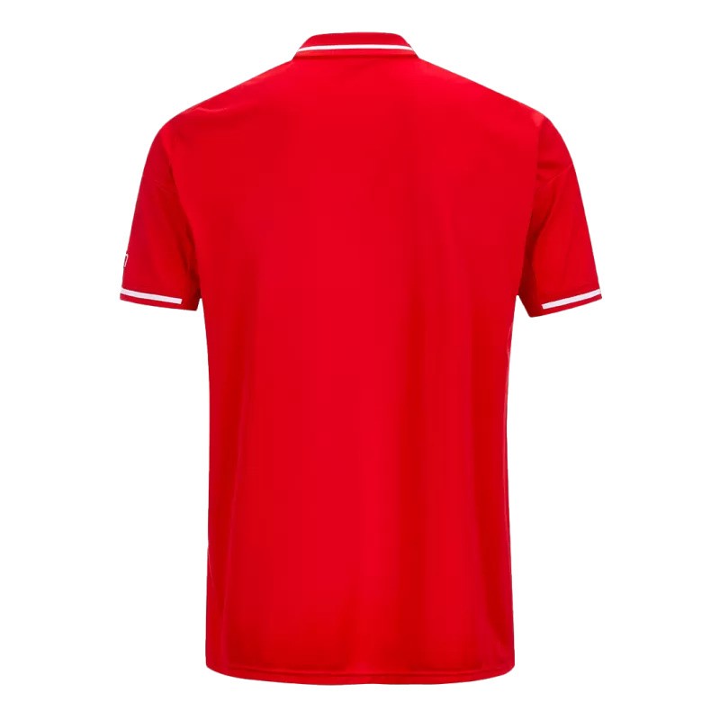 Maillot domicile adidas de Nottingham Forest 2025/26 pour homme avec motif texturé à deux étoiles