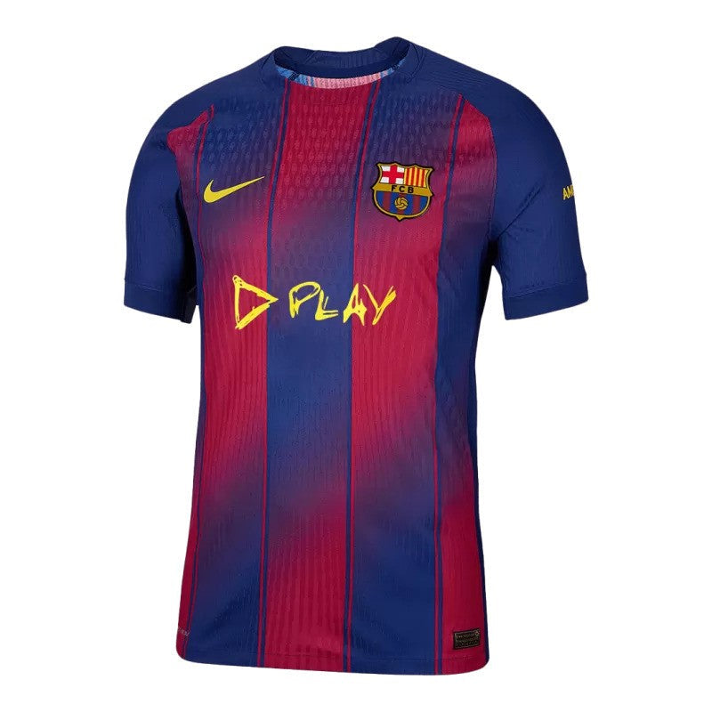 Maillot domicile Nike du FC Barcelona 2025/26, édition Ed Sheeran