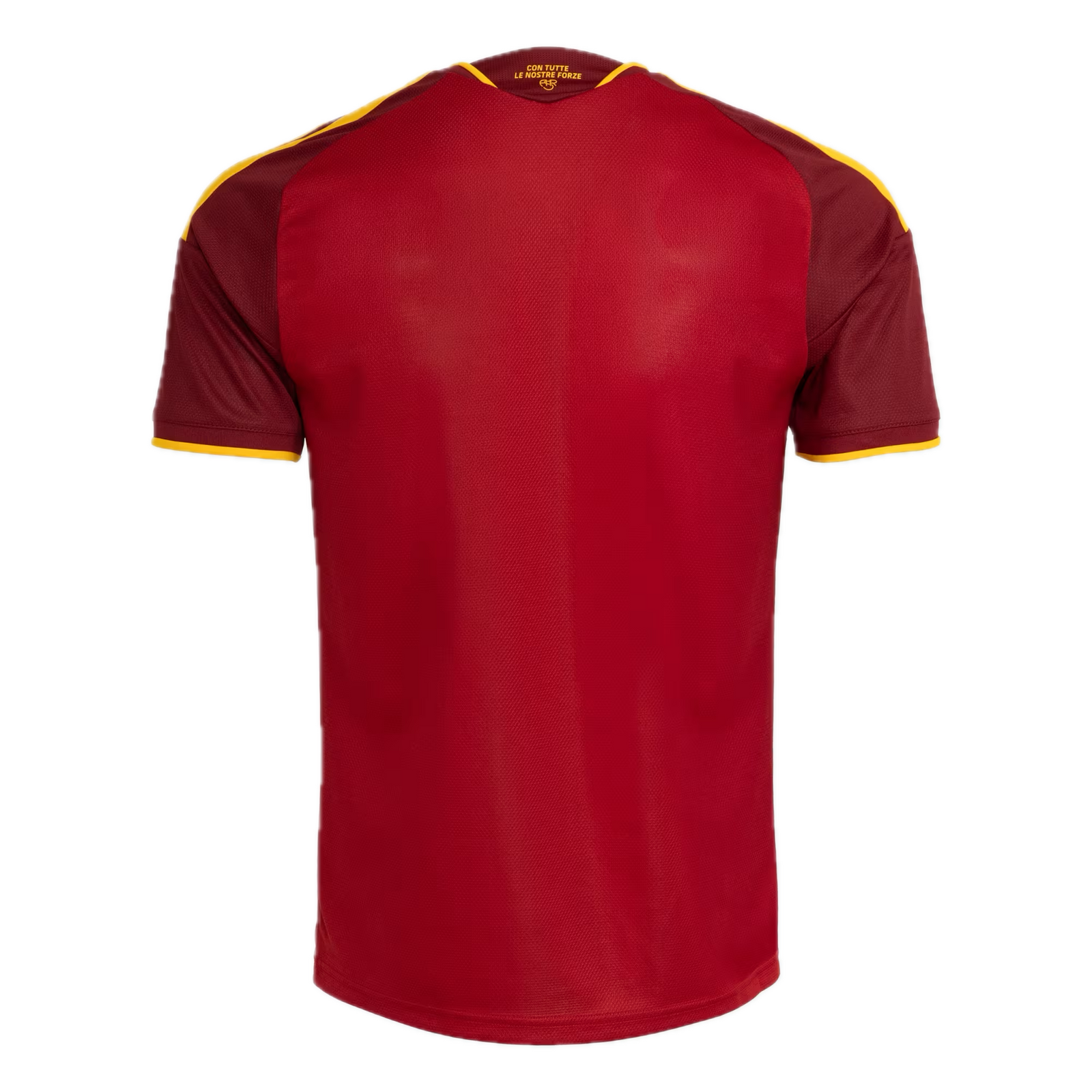 Maillot domicile supporter adidas de l’AS Roma 2026/27 rouge et jaune