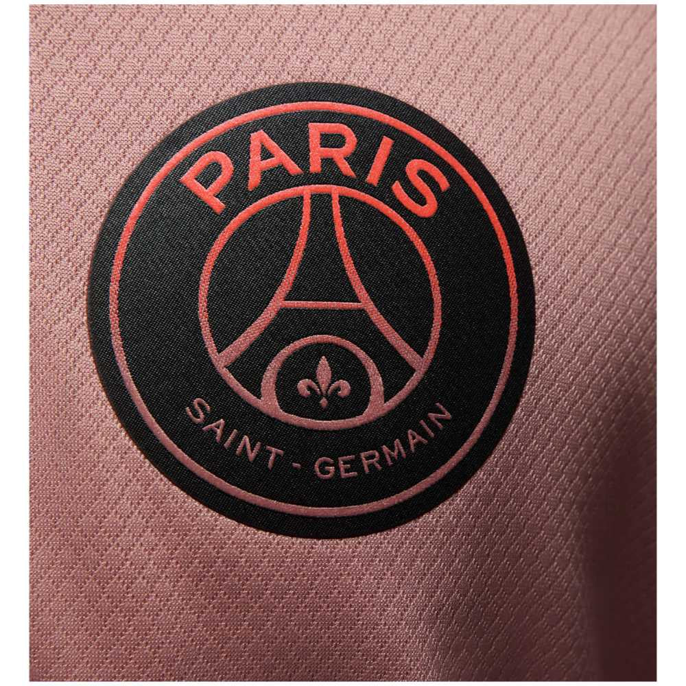 Maillot third Jordan du PSG 2024/25 rose rouille et noir