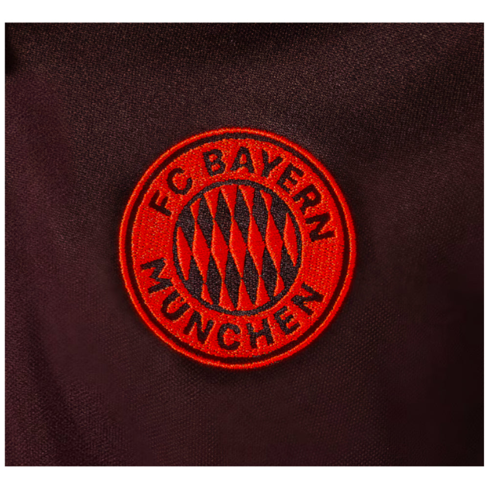 Survêtement adidas du Bayern Munich 2024/25, bordeaux foncé