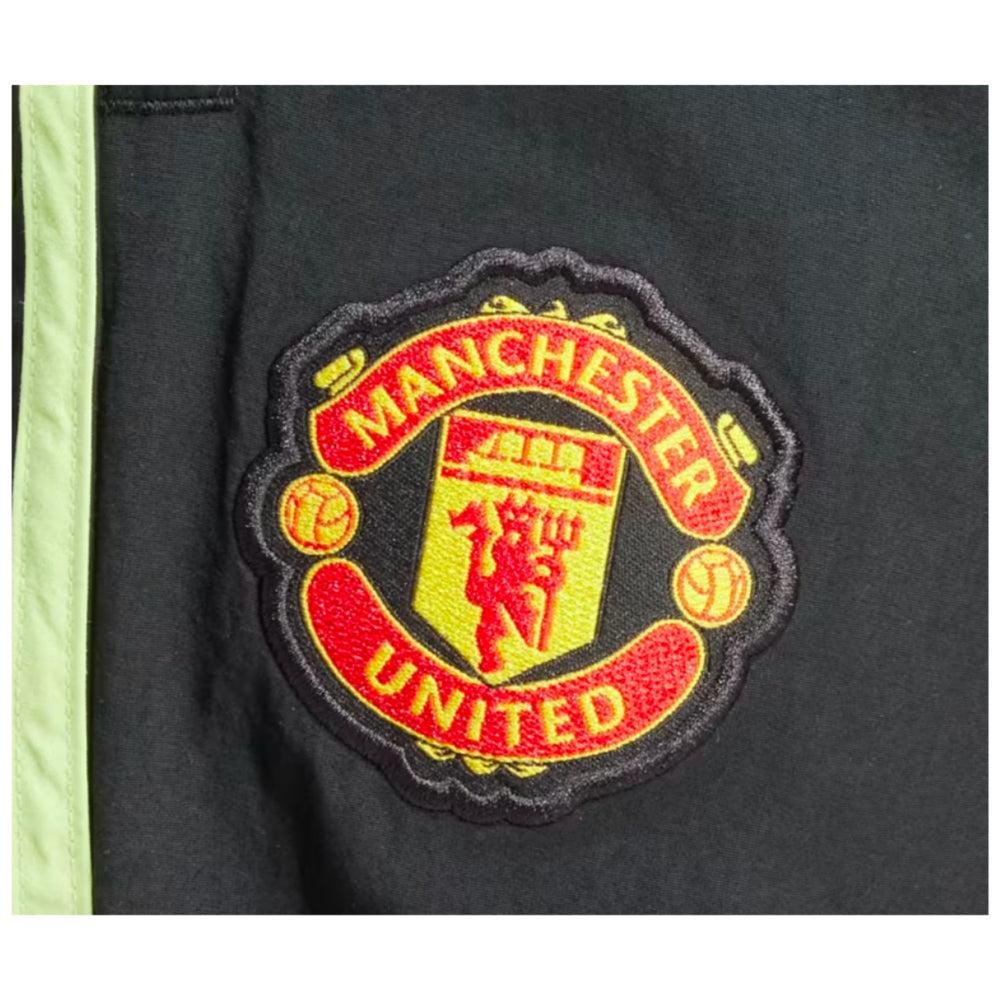 Pantalon de survêtement noir adidas Manchester United 2024/25