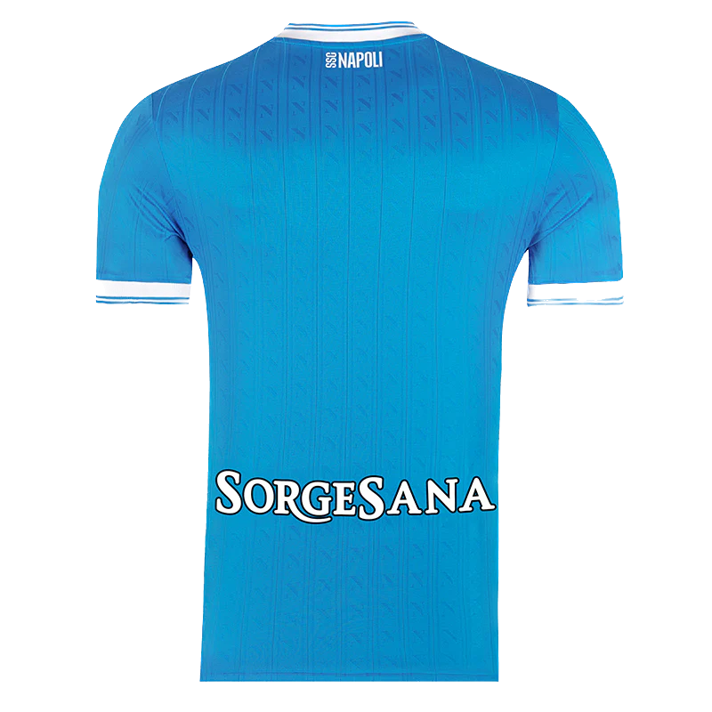 Maillot domicile EA7 SSC Napoli 2025/26 en version joueur pour homme