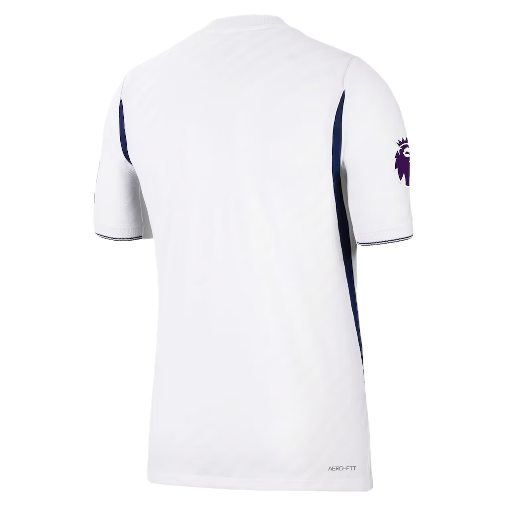 Maillot domicile Nike de Tottenham 2026/27 blanc et bleu marine, version joueur