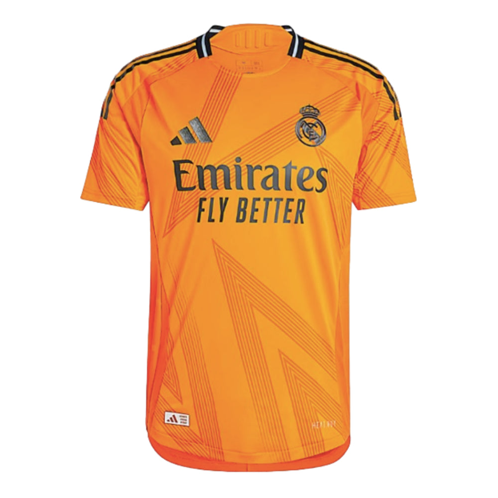 Maillot extérieur authentique adidas du Real Madrid 2024/25 orange
