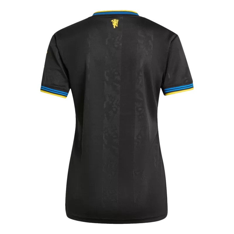 Troisième maillot noir adidas de Manchester United 2025/26 pour femme