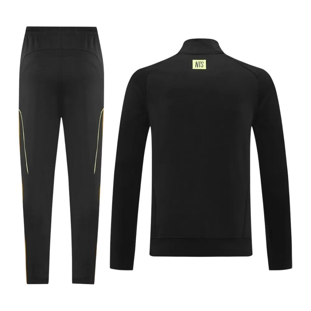 Veste de survêtement adidas Arsenal 2025/26 noire avec écusson du club