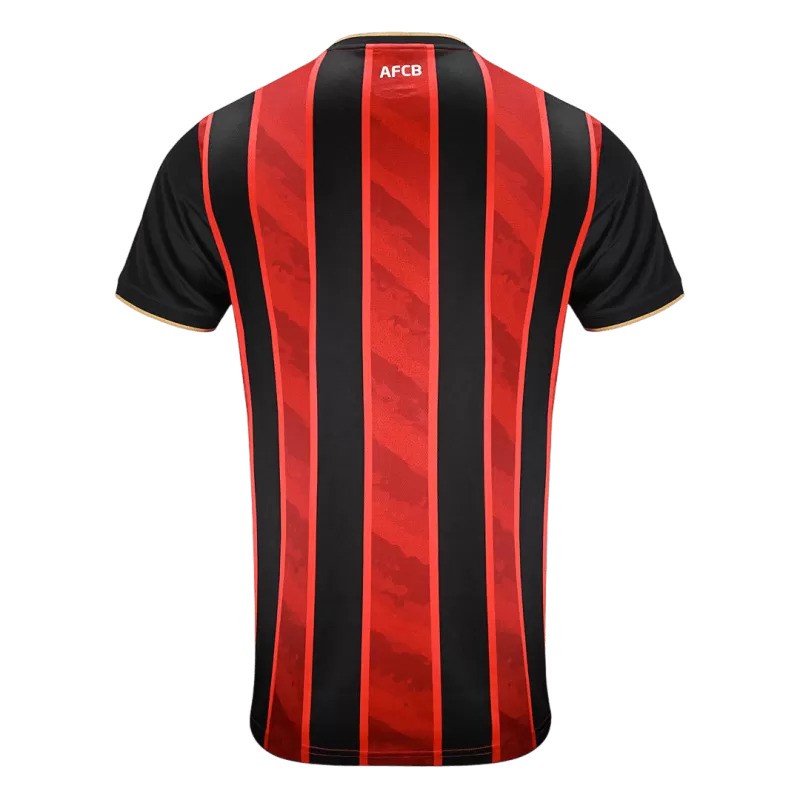 Maillot domicile Umbro rouge et noir de l’AFC Bournemouth 2025/26