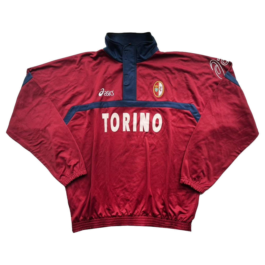 Haut d’entraînement ASICS bordeaux du Torino 2001/02 à manches longues