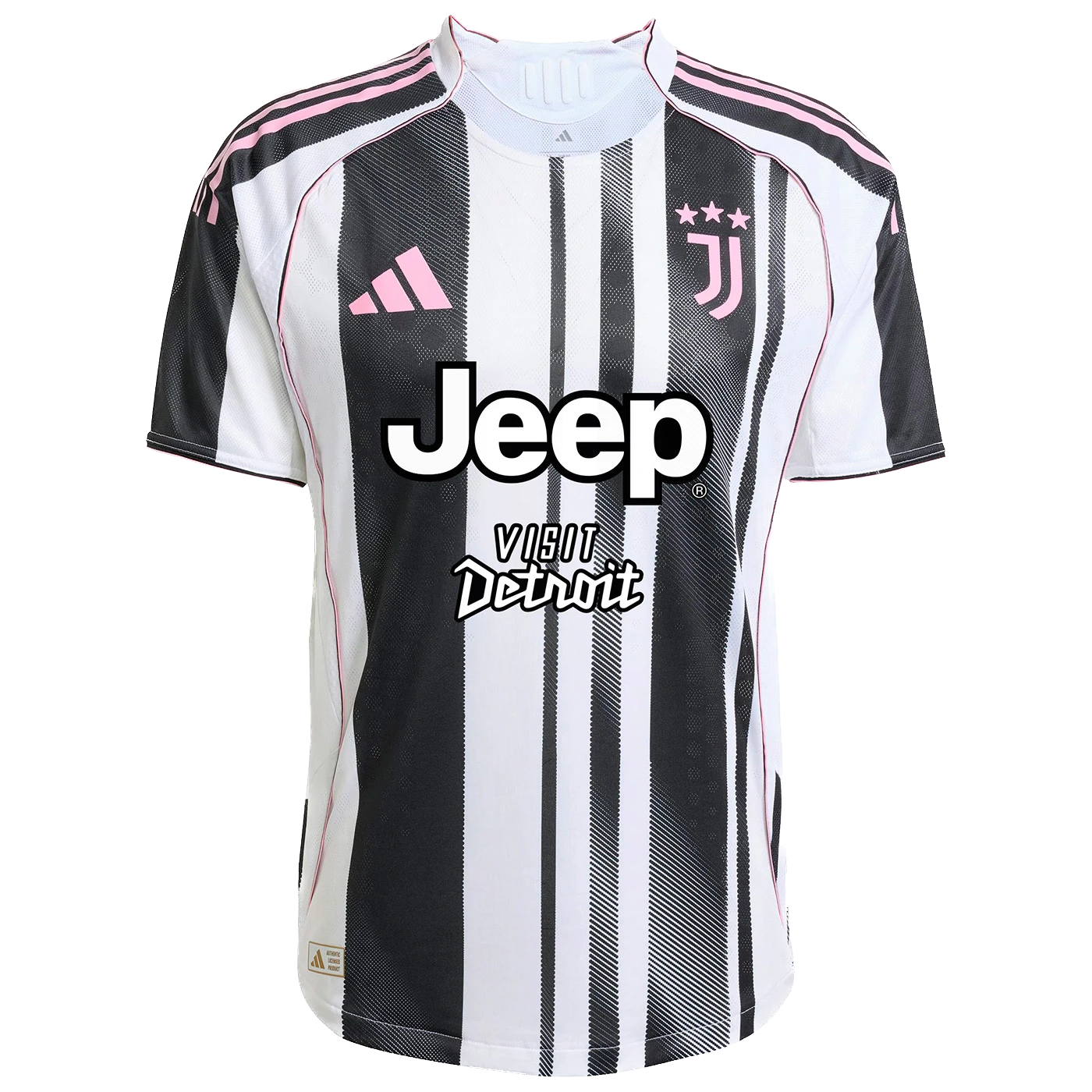 Maillot domicile adidas de la Juventus 2025/26, version joueur pour homme