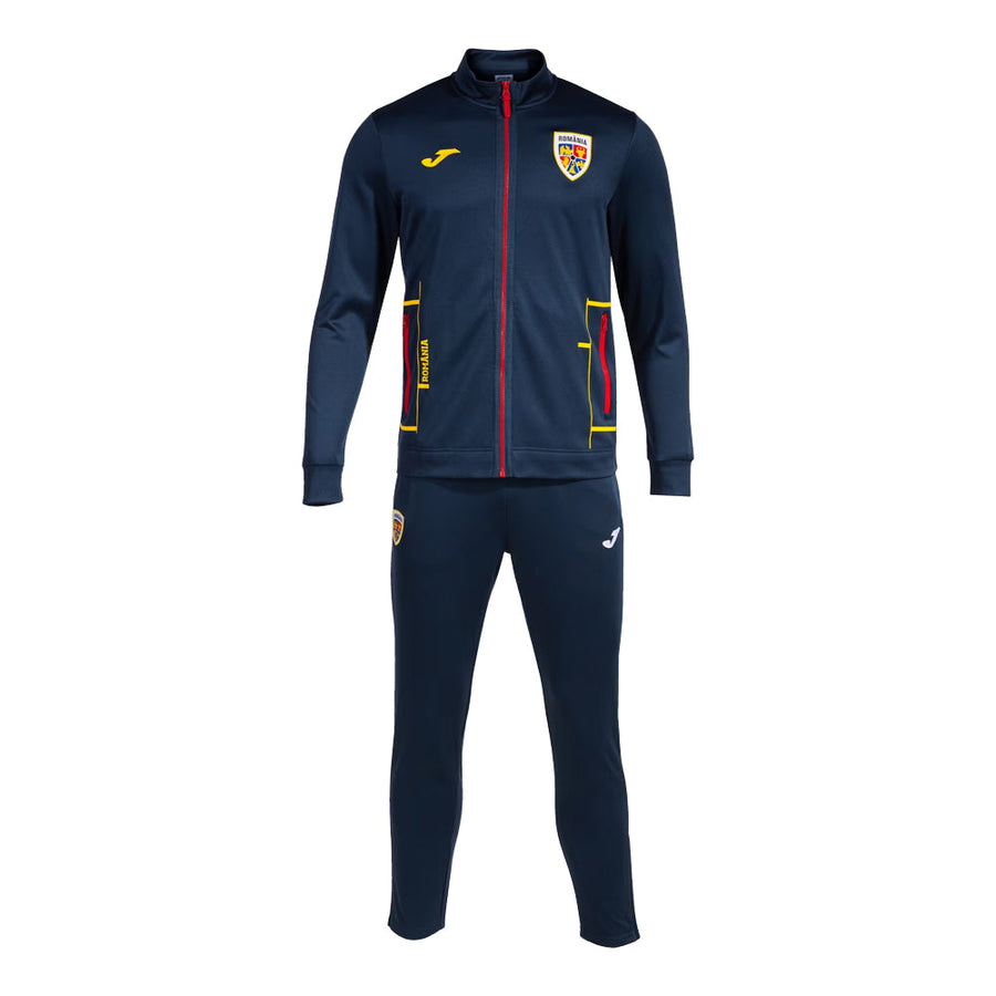 Survêtement replica Joma de la Roumanie 2024/25 en bleu marine à manches longues