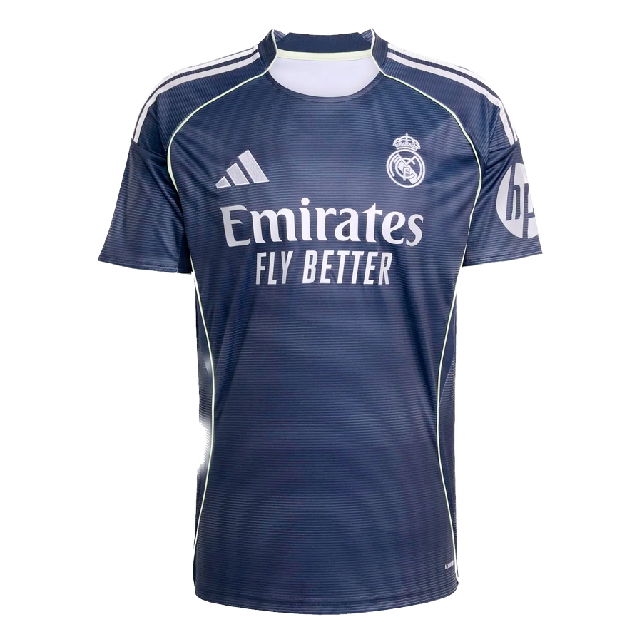 Maillot extérieur noir adidas du Real Madrid 2025/26 pour homme