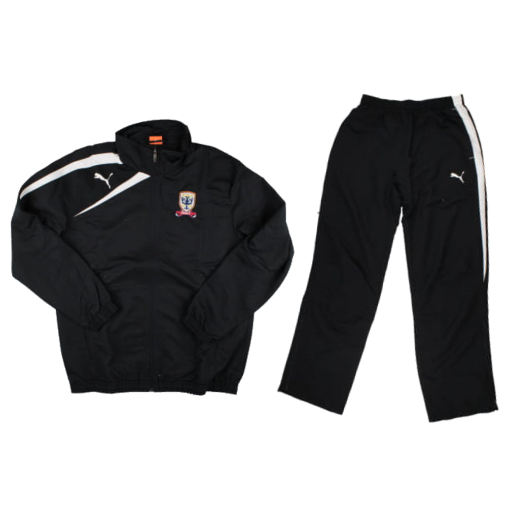 Survêtement complet rétro PUMA Airdrie 2014/15 noir