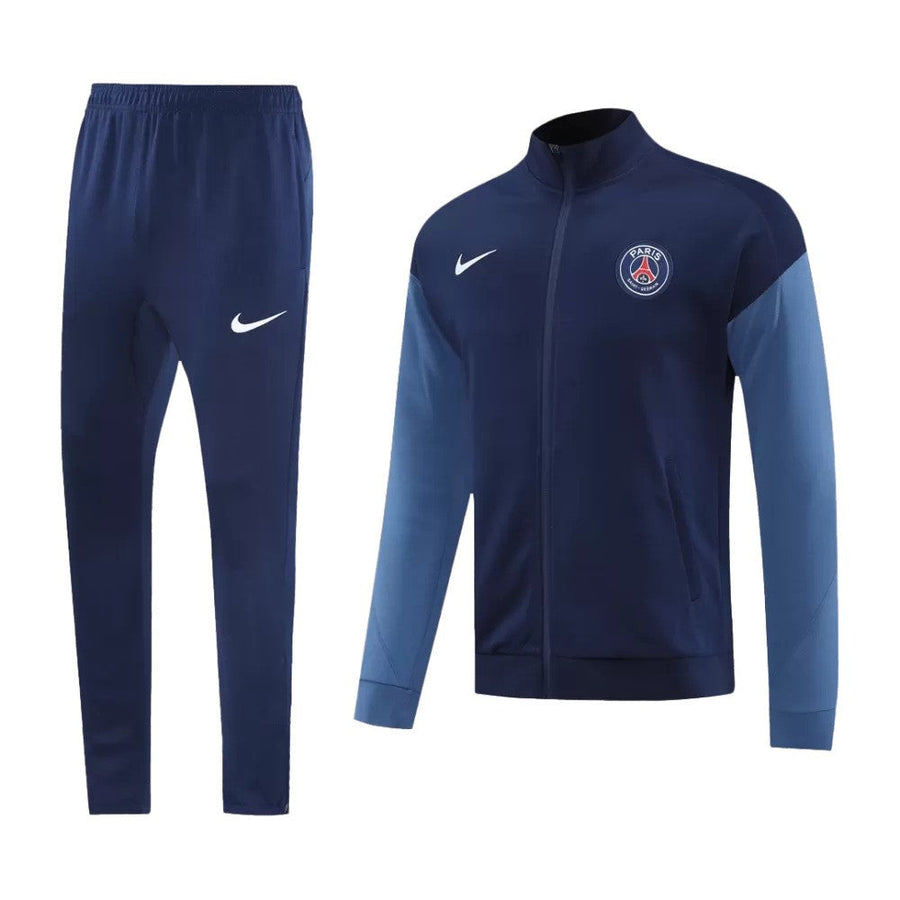 Veste de survêtement Nike du PSG 2025/26 bleu marine