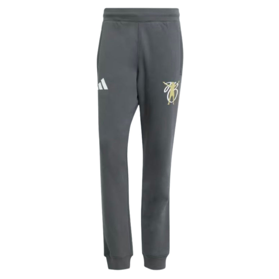 Pantalon de football adidas Jude Bellingham gris avec chevilles resserrées