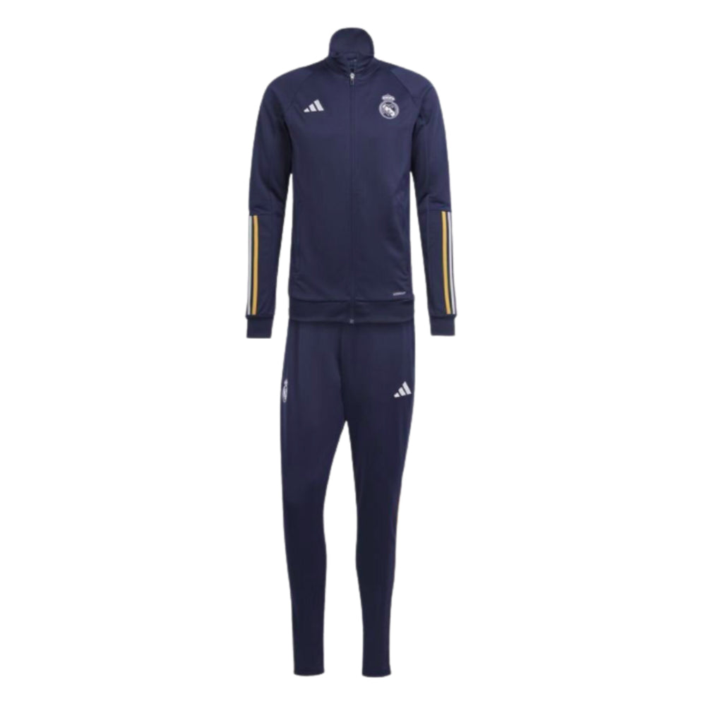 Survêtement adidas du Real Madrid 2023/24, bleu marine