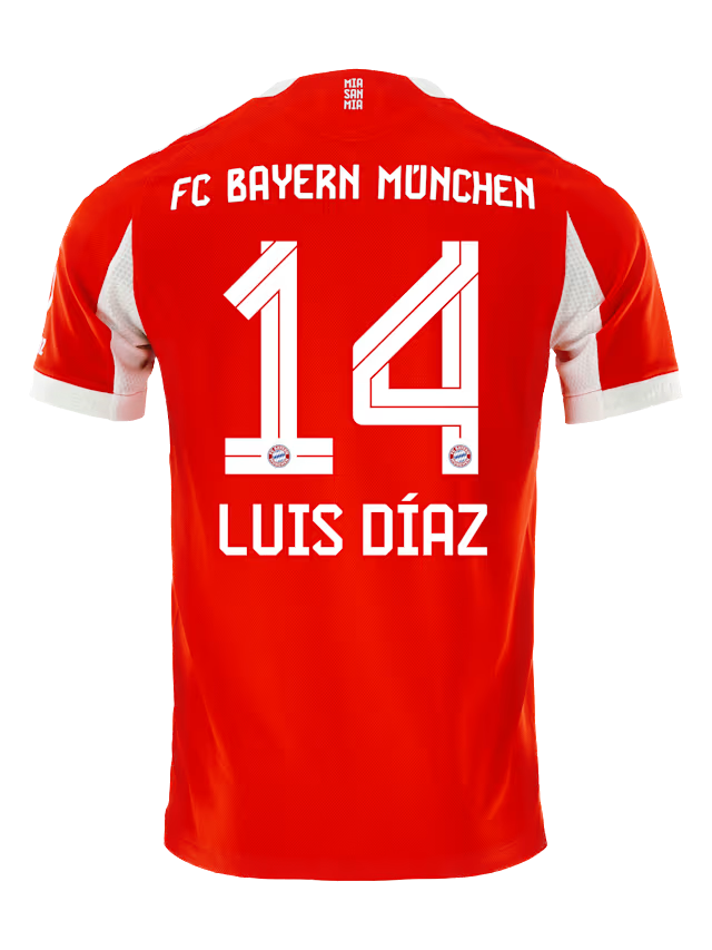 Maillot domicile adidas du Bayern Munich 2025/26 rouge et blanc pour homme