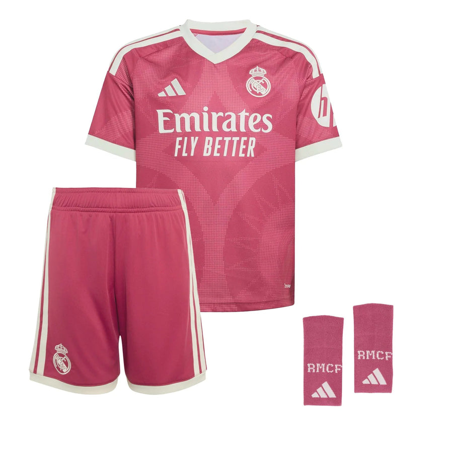 Tenue third adidas du Real Madrid 2026/27 pour enfant avec maillot, short et chaussettes
