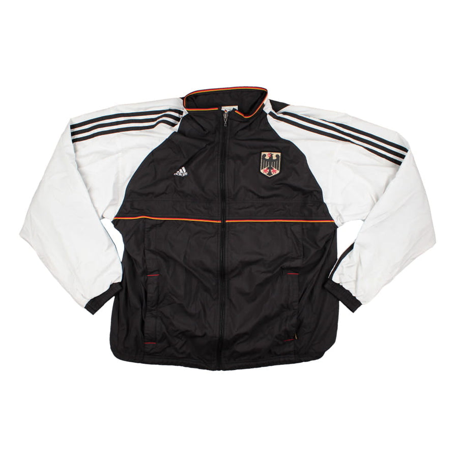 Veste de survêtement adidas noire de l’Allemagne 1991/92