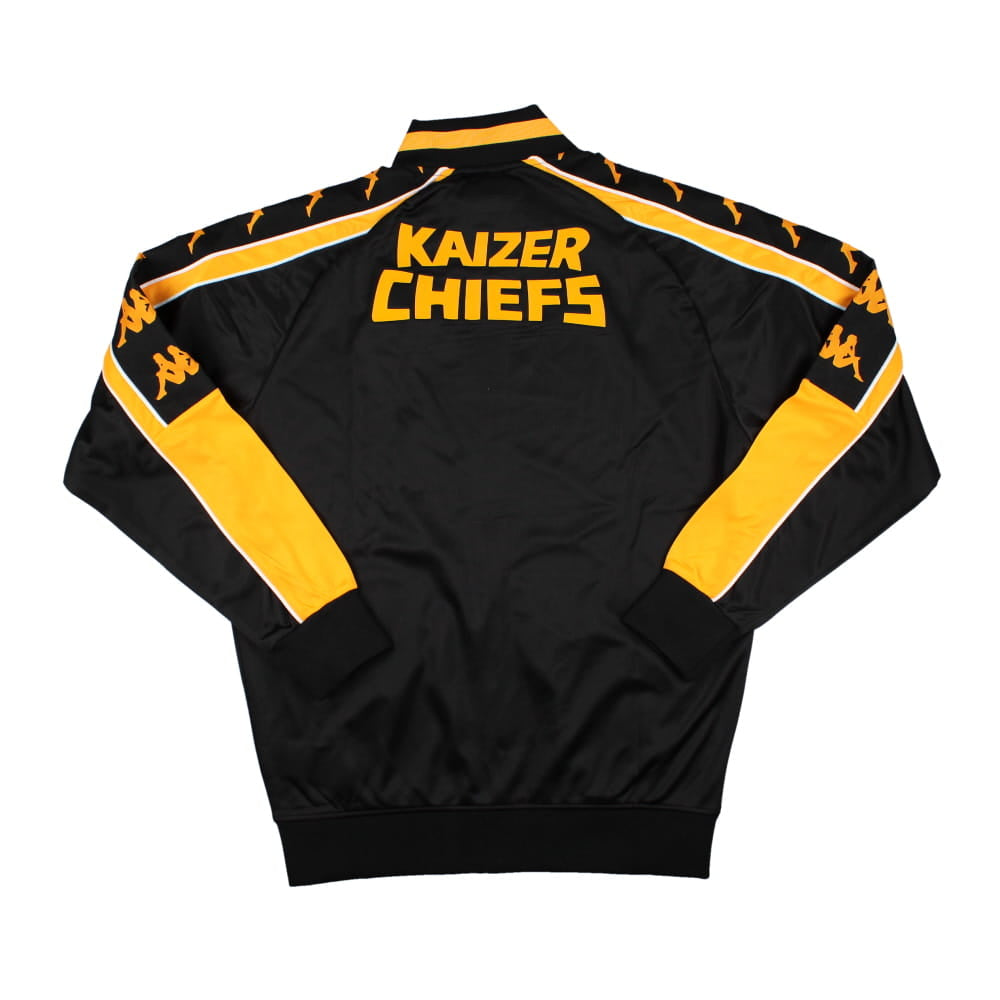 Veste de survêtement Kappa Kaizer Chiefs 2023/24 noire et orange