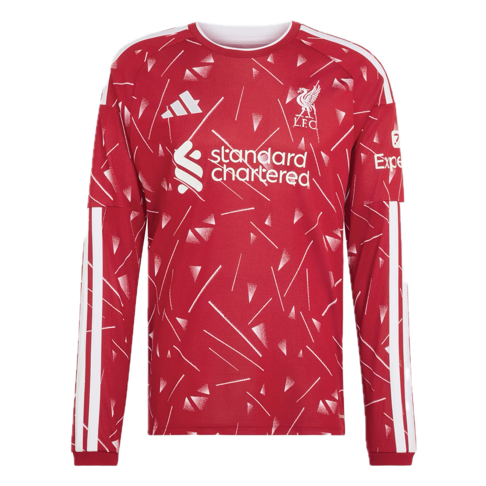 Maillot domicile rouge adidas de Liverpool 2026/27 à manches longues