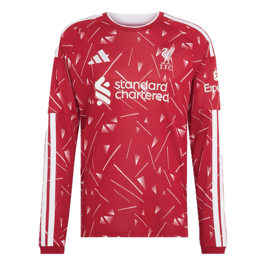 Maillot domicile rouge adidas de Liverpool 2026/27 à manches longues