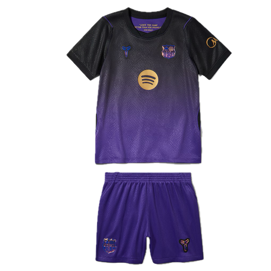 Kit extérieur Nike du FC Barcelona 2026/27 pour enfant avec maillot et short