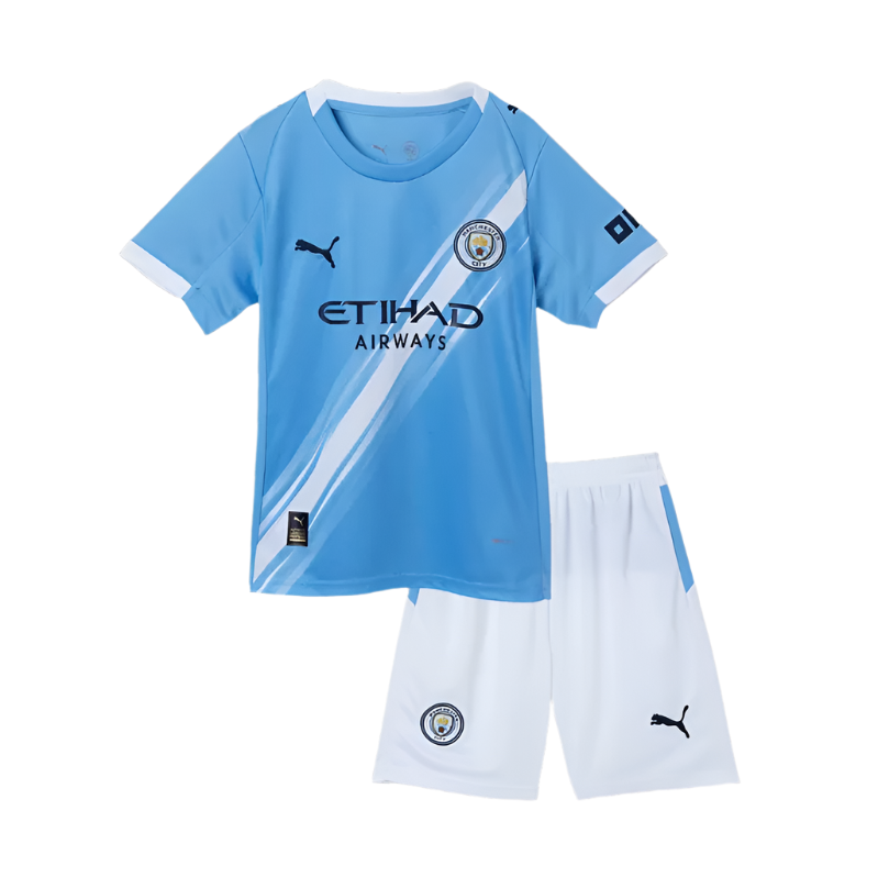 Tenue domicile PUMA de Manchester City 2025/26 pour enfant