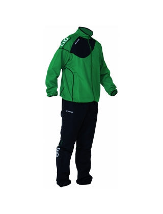 Survêtement Stanno Montréal Micro Taslan vert avec veste et pantalon