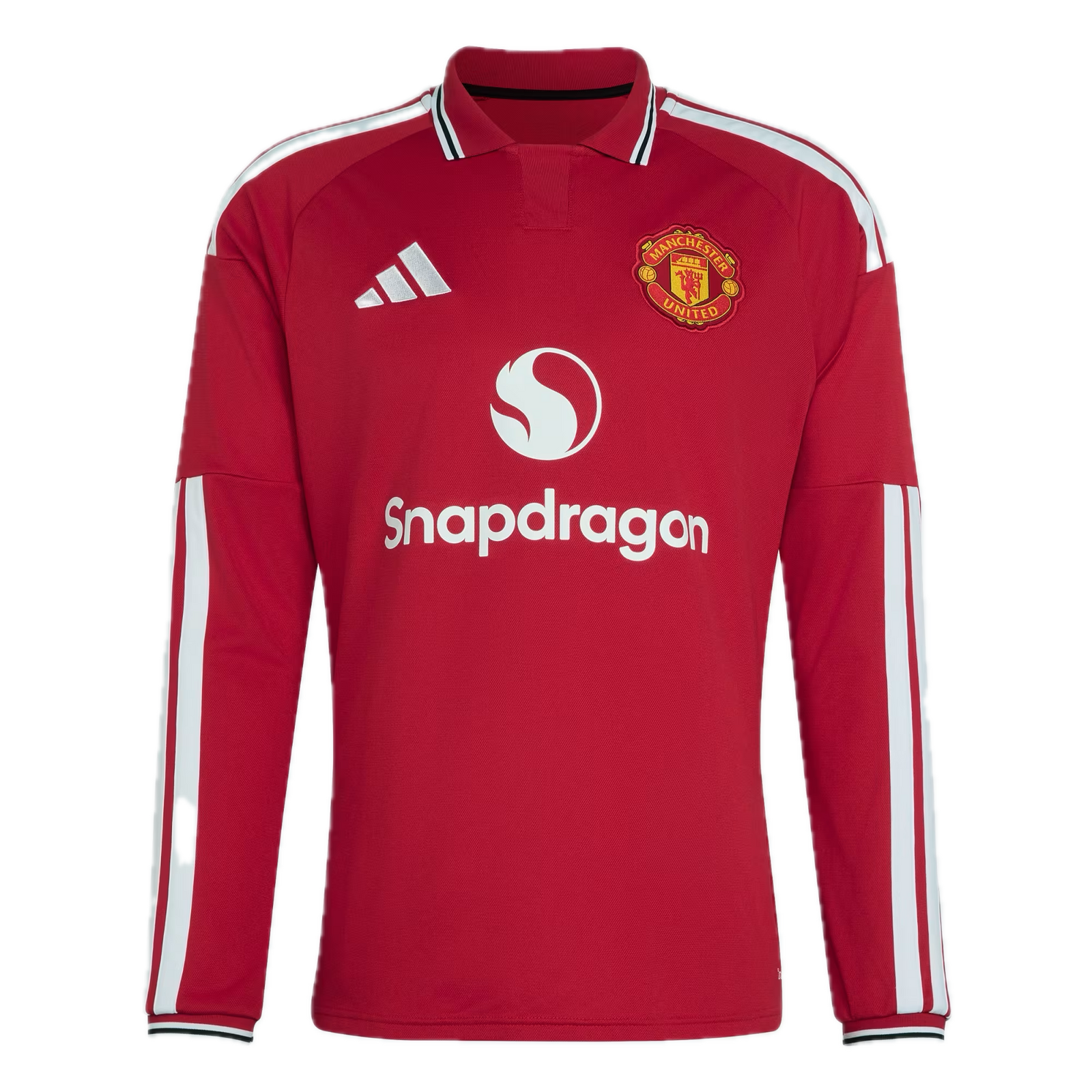 Maillot domicile rouge adidas de Manchester United 2026/27 à manches longues