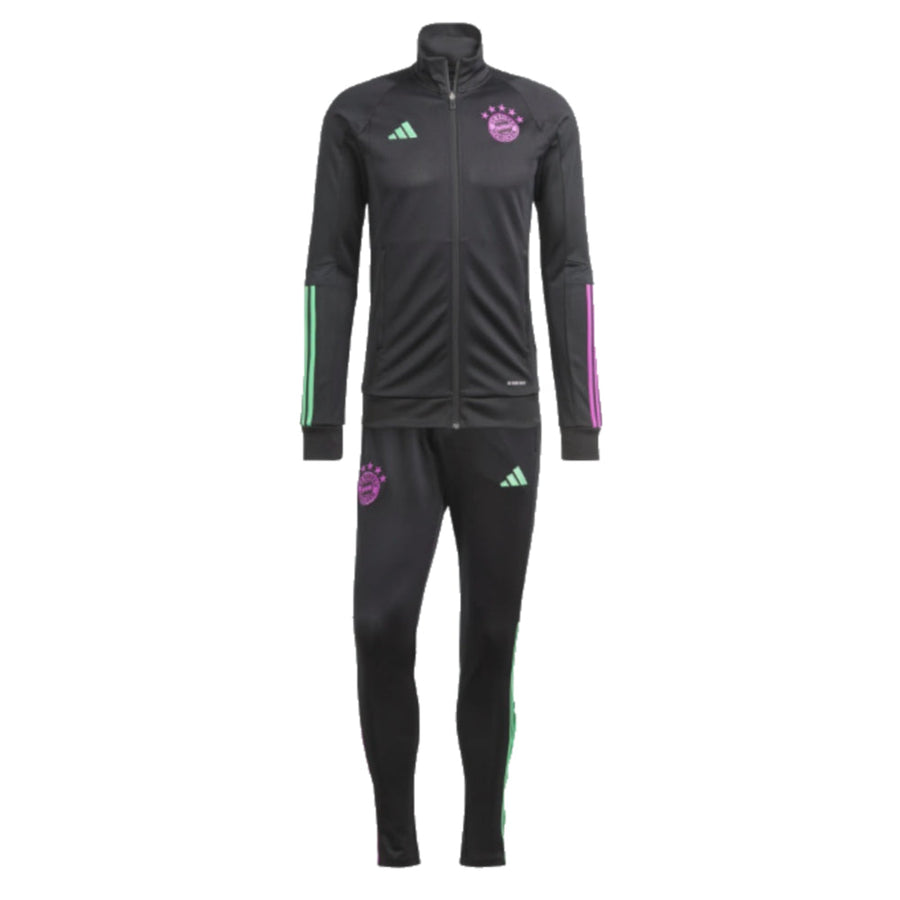 Survêtement adidas noir du Bayern Munich 2023/24 avec veste et pantalon