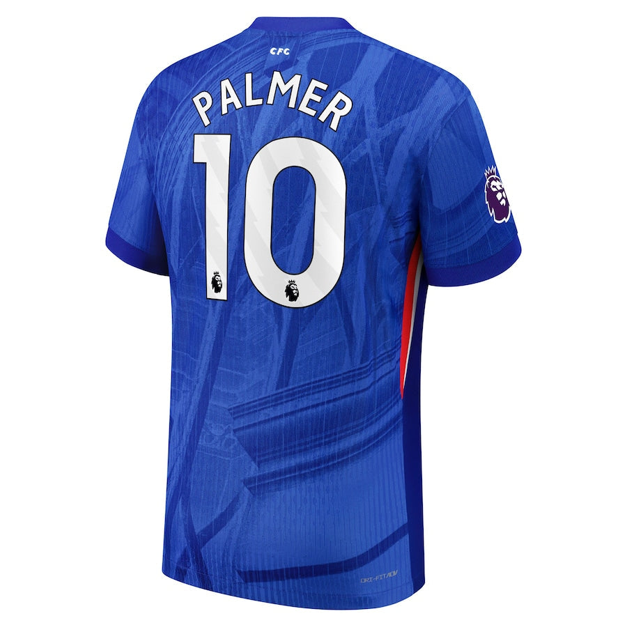 Maillot domicile Nike de Chelsea 2025/26 en version joueur avec badge de champions du monde