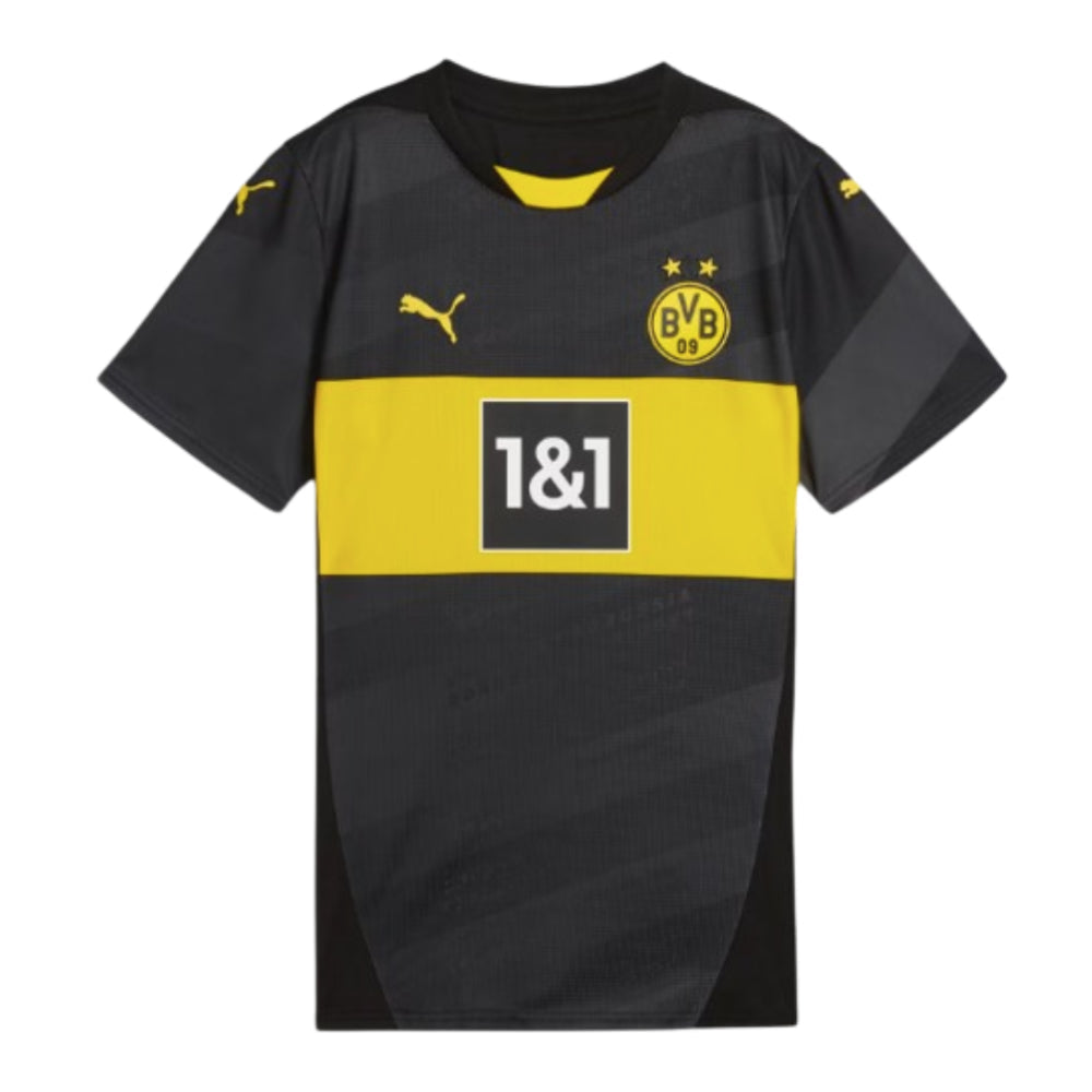 Maillot extérieur femme PUMA du Borussia Dortmund 2024/25 avec graphisme Borussia verbindet