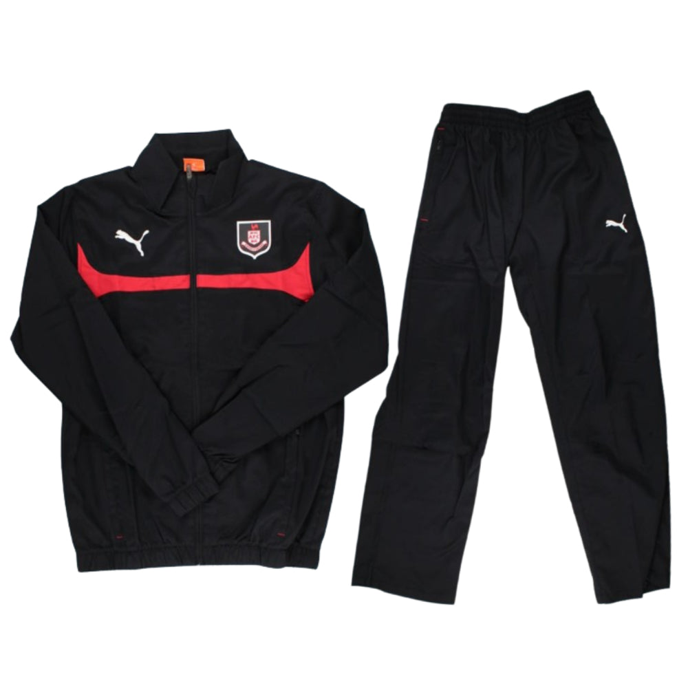 Survêtement zippé noir PUMA de l’Airdrie United 2015/16