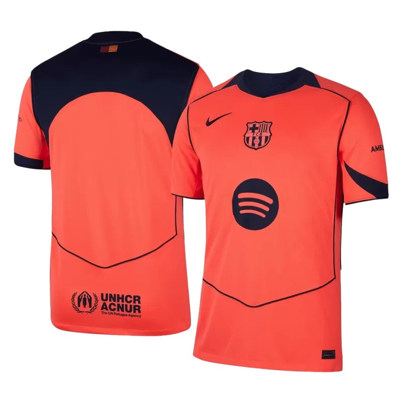 Troisième maillot Nike du FC Barcelona 2025/26 en version supporter