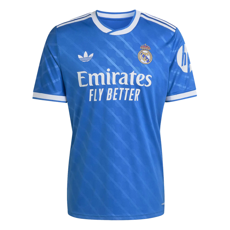 Troisième maillot bleu adidas du Real Madrid 2025/26 pour homme