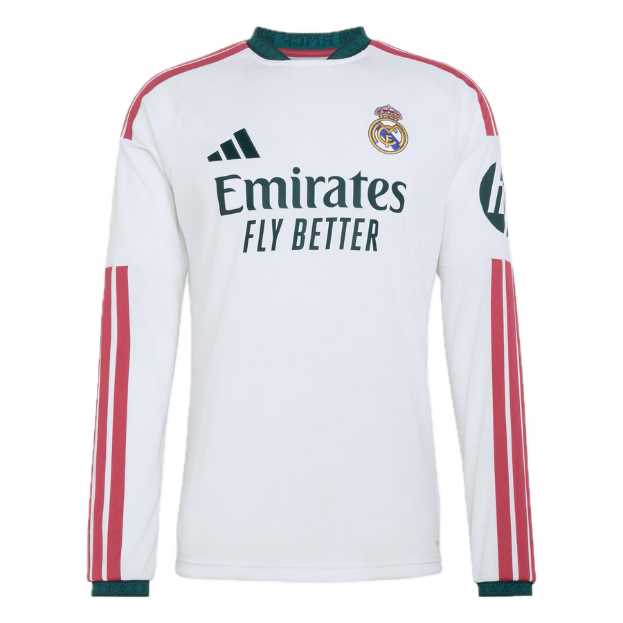 Maillot domicile adidas du Real Madrid 2026/27 à manches longues