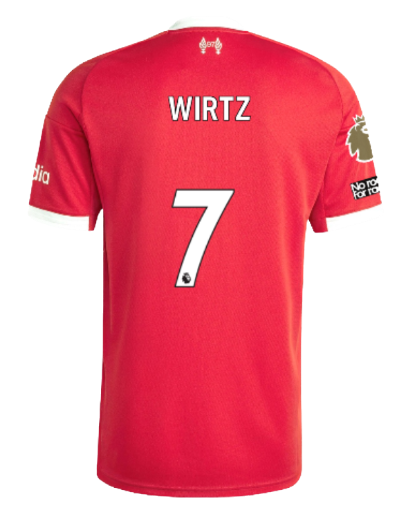 Maillot domicile joueur adidas du Liverpool FC 2025/26 en rouge
