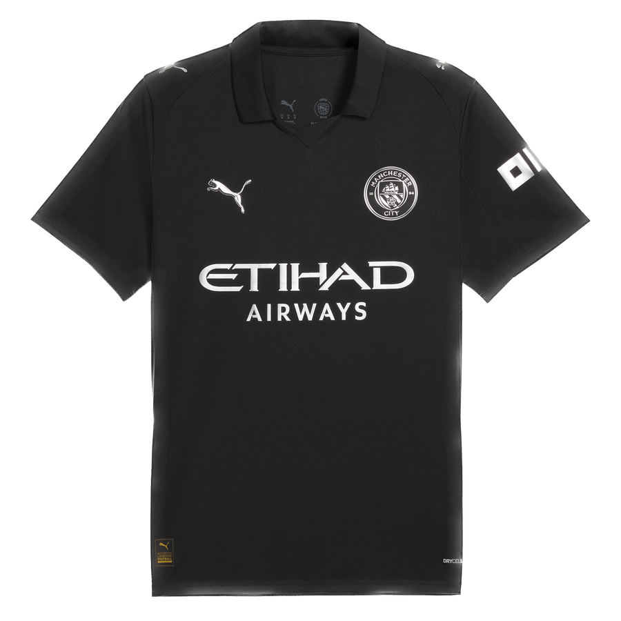 Maillot extérieur PUMA Manchester City 2025/26 noir pour homme
