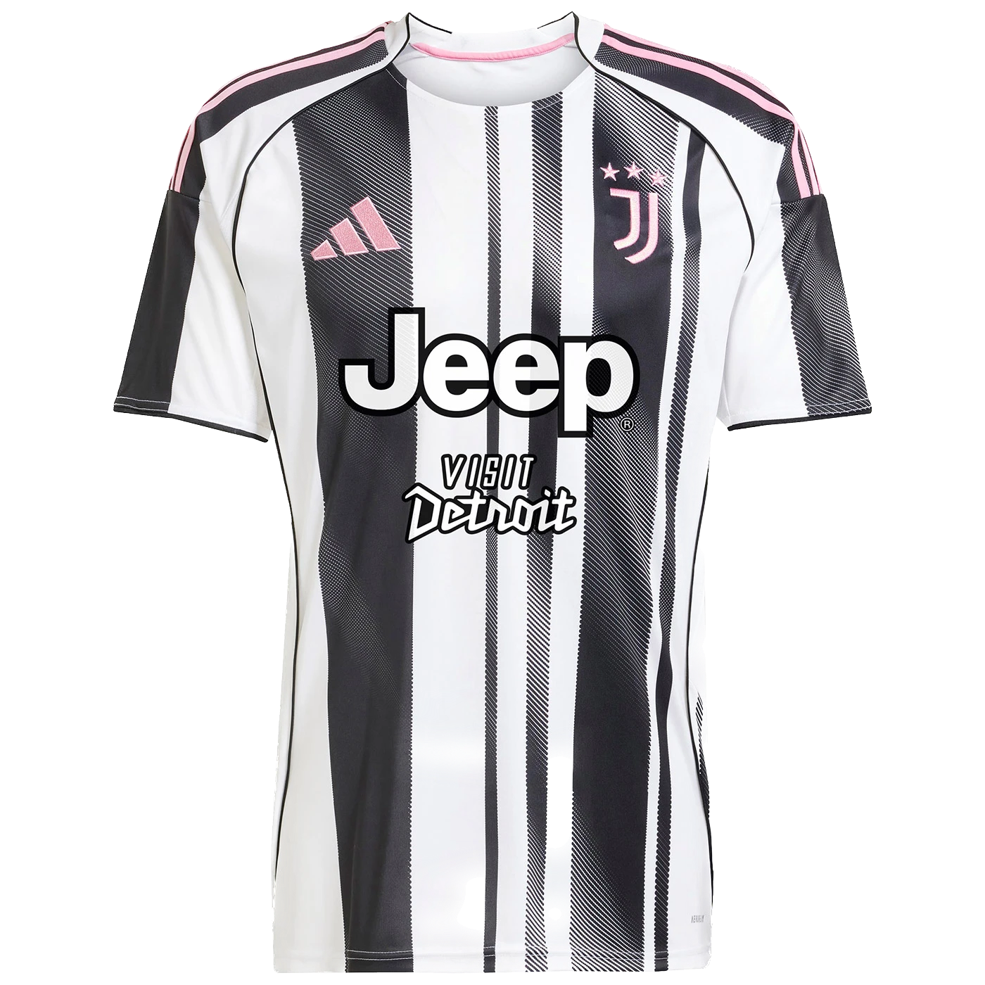Maillot domicile adidas de la Juventus 2025/26 noir et blanc