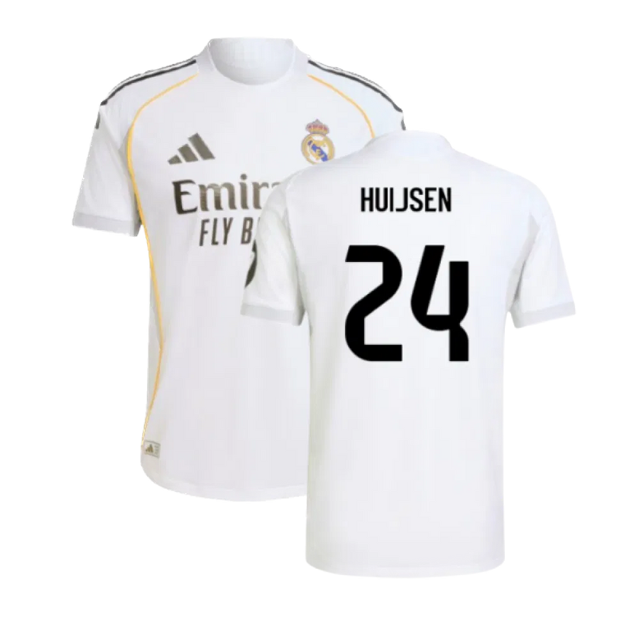 Maillot domicile adidas du Real Madrid 2025/26 en version supporter