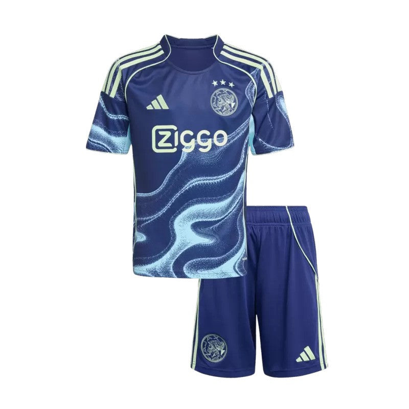 Kit extérieur adidas de l’Ajax 2025/26 pour enfant