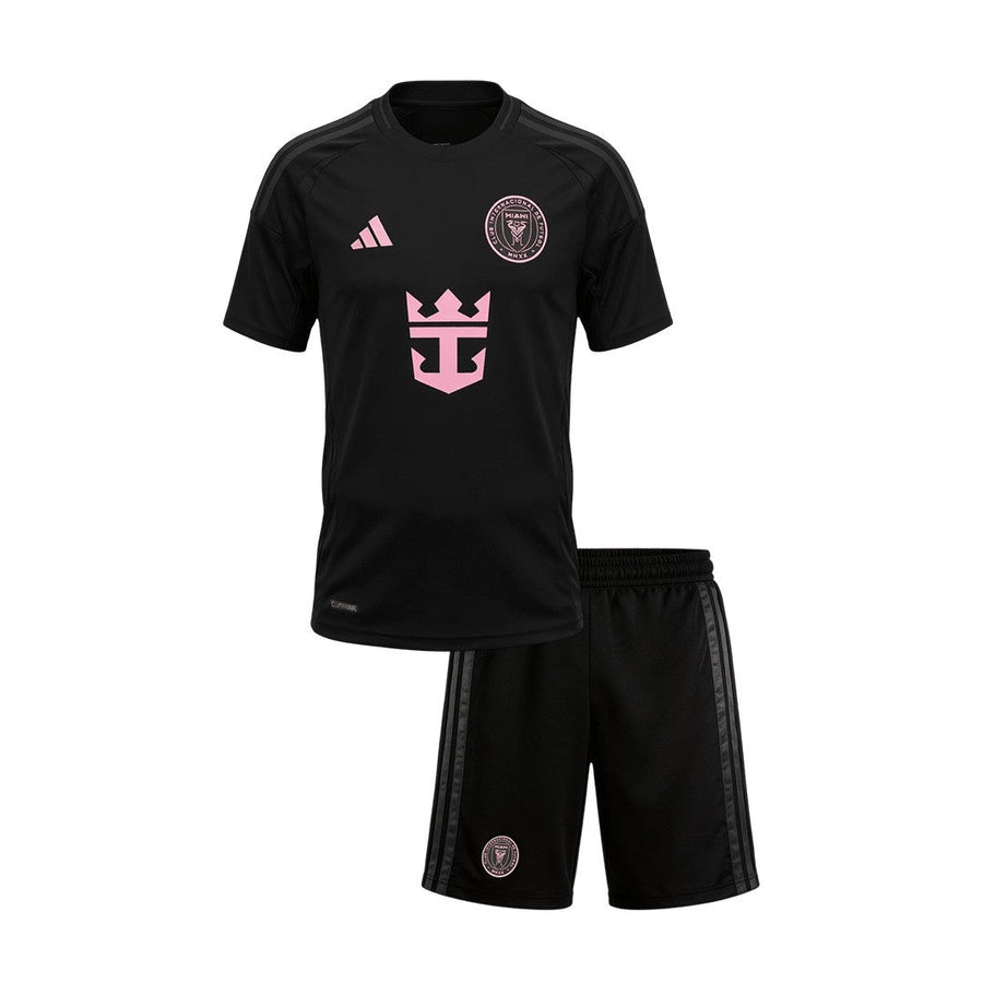 Tenue extérieure adidas d’Inter Miami 2026/27 pour enfant avec maillot et short