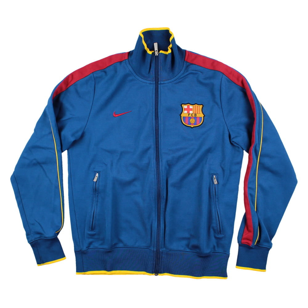 Veste de survêtement bleu marine Nike du FC Barcelona 2012/13